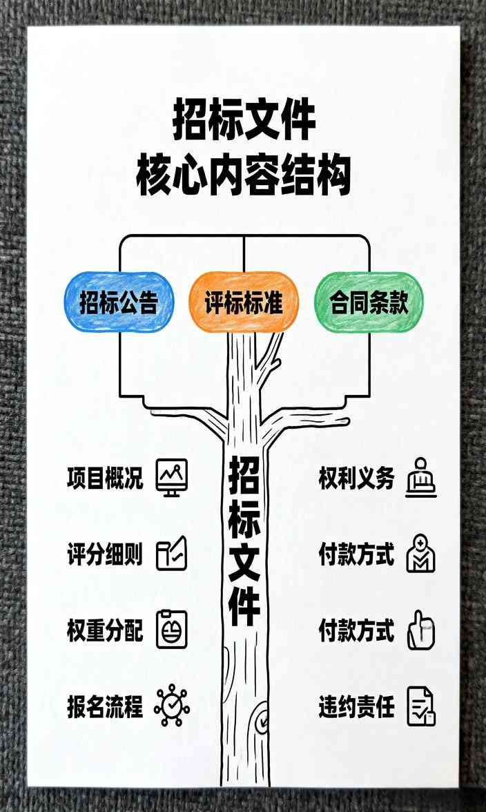 招標文件核心內容結構