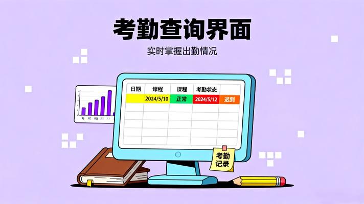 考勤查詢(xún)系統界面