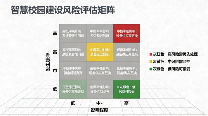 項目風(fēng)險評估矩陣圖