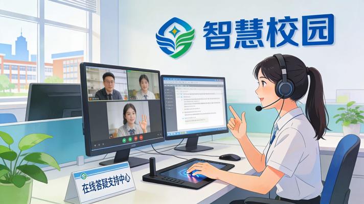 智慧校園長(cháng)遠場(chǎng)景