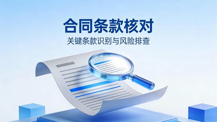 智慧校園合同核對