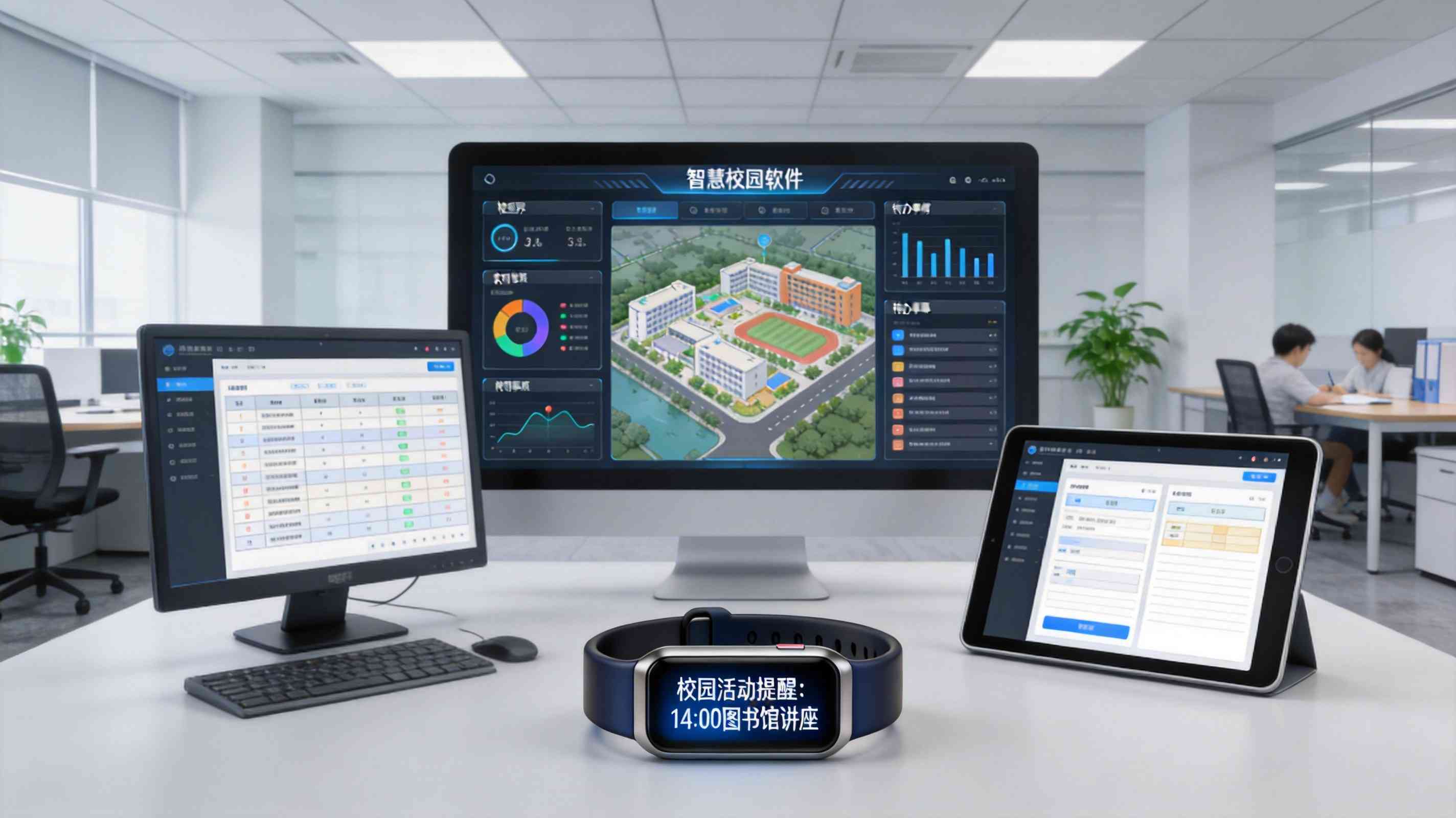 智慧校園辦公場(chǎng)景