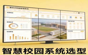 拒絕踩坑！智慧校園選型5大黃金標準